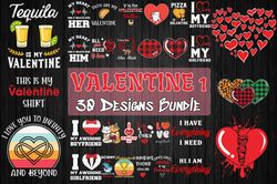Designs Valentine Bundle Svg Part 1, Valentines Svg, Valentines Day Svg