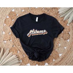 Alabama Shirt, Alabama Retro Shirt, Vintage Shirt, Alabama T-shirt, Alabama Gift, Unisex T-shirt, Gift For Him, Gift For