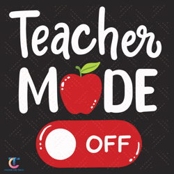 Teacher Mode Off Svg, Trending Svg, Teacher Svg, Mode Off Svg, Apple Svg, Students Svg, School Svg, Kindergarten Gi