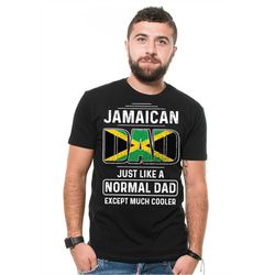 Jamaican Dad T-shirt mens Jamaican Fathers Day Gift Shirt Jamaica Shirt Birthday Gift for Dad Father's Day Shirt