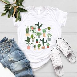 Just One More Plant Shirt, Plant Momma Shirt, Gift for Mom, Plant Lover T Shirt, Plants Tee,Botanical Shirt,Xmas Gift Fo