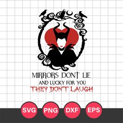 Witches Mirrors Don't Lie Svg, Halloween Svg, Png Dxf Eps Digital File