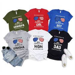 4t Of July Family Shirt, 4th Of July Shirt, America Shirt, Personalized 4th Of July Shirt, Family Matching Shirt, Americ