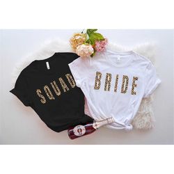 Leopard Lover Bride Shirt, Bride Squad Tee, Bachelorette Party Shirts, Bridal Party Shirt, Leopard Team Bride Shirts, We