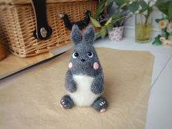 Totoro stuffed toy. My neighbor Totoro. Panda cat Totoro. Kawaii soft toy for children. Birthday gift. cute plush totoro