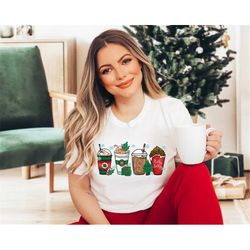 Christmas Coffee Shirt, Christmas Shirt for Women, Cute Christmas Shirt, Christmas Shirt, Cozy Christmas Shirt, Christma