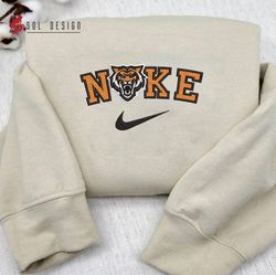 Nike Idaho State Bengals Embroidered Crewneck, NCAA Embroidered Sweater, Idaho State Bengals Hoodies, Unisex Shirts