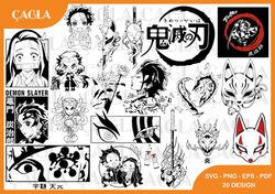 Anime bundle SVG | Manga bundle Svg | Cartoon packs SVG | Anime and manga png | Anime digital download | Anime instant d