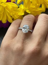 Oval Shaped engagement ring, Marquise cut ring, anniversary  ring