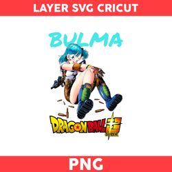 bulma png, dragon ball super png, character dragon ball png, dragon ball png, cartoon png - digital file