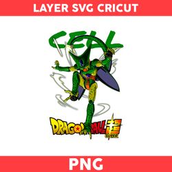 Cell Png, Dragon Ball Super Png, Character Dragon Ball Png, Super Saiyan Png, Cartoon Png - Digital File