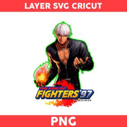 K' Png, K Png, Ralf Jones Png, The King of Fighters 97 Png, The King of Fighters Png, King Png, Game Png - Digital File