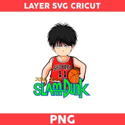 Rukawa Kaede Chibi Png, Rukawa Kaede Png, Rukawa Png, Slam Dunk Png, Basketball Png, Cartoon Png - Digital File
