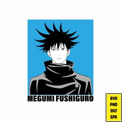 Megumi Fushiguro SVG | Manga bundle Svg | Cartoon packs SVG | Anime and manga png | Anime digital download