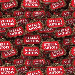 Stella Artois 23 Seamless Tileable Repeating Pattern