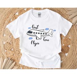 First Time Flyer Shirt, First Airplane Ride Tee, Baby First Flight, Flying Shirt, Vacation Shirt, 1st Time Flyer, Airpla