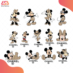 Disney Channel Bundle Svg, Brand Svg, Mickey Mouse Svg, Minnie Mo