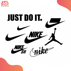 Just Do It Bundle Svg, Brand Svg, Nike Logo Svg, Nike Just Do It