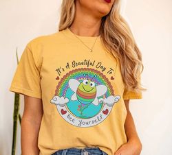 LGBT Bee Yourself Comfort Colors Shirt, Its A Good Day To Be Yourself, Pride Rainbow Shirt, Pride Month Tshirt, Funny Ga
