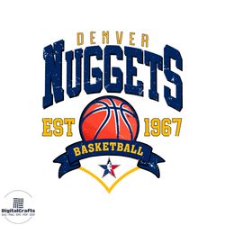 Denver Nuggets Basketball NBA 2023 SVG Graphic Design Files