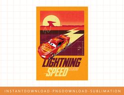 Disney Pixar Cars Lightning Speed McQueen T-Shirt png, sublimate, digital print