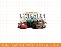 Disney Pixar Cars on the Road Drive Destination png, sublimate, digital print
