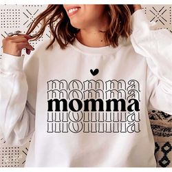 Momma SVG, Mama SVG, Mama shirt SVG, Mom Svg, Gift for mom Svg, Mom life Svg, Mothers Day Svg, Png Cut files for Circut