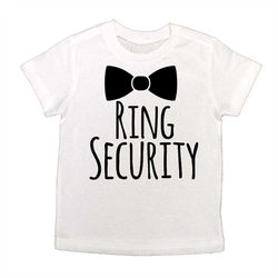ring security, ring bearer shirt, ring security shirt, ring bearer t-shirt, custom ring security shirts, ring, boys wedd