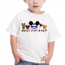 Best Day Ever shirt, Kids vacation tshirt, Toddler vacation shirt, Trendy Disney Shirt, Mickey Minnie kids shirt, Snack