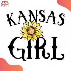 Kansas Girl Sunflower Svg, Flower Svg, Kansas Girl Svg, Kansas Svg, Sunflower Svg, Bi