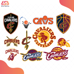 Cleveland Cavaliers Svg, Sport Svg, MLB Svg, Cleveland Cavaliers Logo Svg, NFL Svg, B