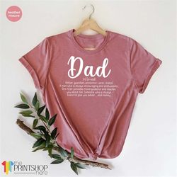 Dad T Shirt, Daddy TShirt, Fatherhood Shirt, Cool Dad T-Shirt, Gift For Dad, Best Dad, Father's Day Gift, Dad Definition