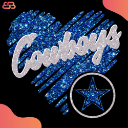 Cowboys Heart Svg, Sport Svg, Cowboys Svg, Cowboys Logo Svg, Cowboys Fan Svg, Cowboys