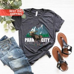 Park City T-shirt, American Southwest Shirts, Est 1868 Utah, Mountain T-Shirt, Salt Lake Shirt, Desert Southwest Tee, Ca
