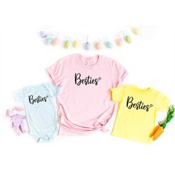 Besties Mommy And Me Matching Shirts, Besties Matching Shirt, Besties Valentines Day Shirt