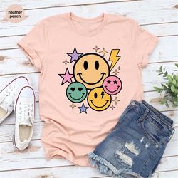 Smile Graphic Tees, Mental Health Shirts, Motivational Gifts for Women, Positive T Shirt, Inspirational Clothes, Birthda
