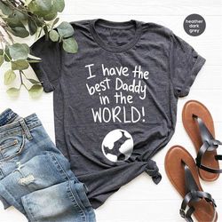Fathers Day Gifts, Daddy Graphic Tees, Gifts for Dad, Fathers Day Shirt, Gift from Kids, Papa Toddler Shirt, Step Dad Gi