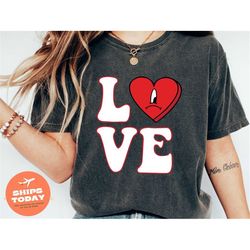 bad bunny valentines day shirt, bad bunny gifts, valentines day gifts for her, valentines day gift, gifts for her, bad b