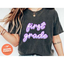 First Grade Shirt, 1st Grade Shirt, First Grade Teacher Tee, 1st Grade Team, Teacher Shirt, Back to School Tee, 1st Grad