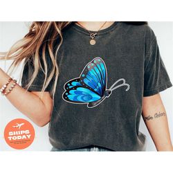 Vintage Butterfly Shirt, Butterfly Shirt for Women, Butterfly Lover Gift, Butterfly Tee, Cottagecore Shirt, Butterfly gi