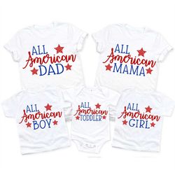 4th of July Family Shirts, Memorial Day Shirt Matching Fourth of July Tshirts, Retro Toddler July 4th t Shirts for Boys