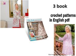 3 book crochet pattern - crochet ebook - crochet flower pfttern - irish crochet pattern - dress crochet pattern