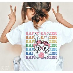 Happy Easter SVG PNG, Easter bunny SVG, Easter Svg, Easter Shirt Svg, Easter Gift Svg, Funny Easter Svg, Png Sublimation