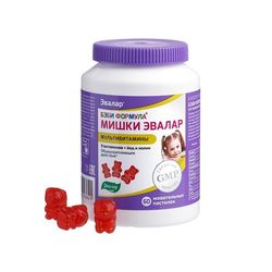 Baby formula bears multivitamins 60 pcs. chewing lozenges