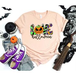 Love Halloween Shirt, Spooky Love Shirt, Spooky Pumpkin Shirt, Halloween Shirt, Happy Halloween Shirt, Trick or Treat Sh