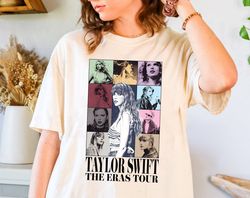 Taylor Swift Eras Shirt, Taylor Swift Eras Tour Concert Shirt, Taylor Swiftie Merch Shirt, Taylor Concert T-shirt, Taylo