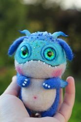 Dragon Toy Symbol 2024 Art Doll Collectible Wool Toy