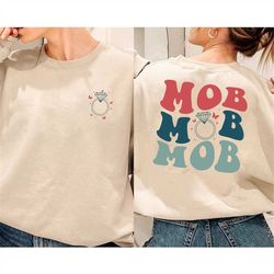 MOB Mother Of The Bride Shirt, Bride's Mom Gift, Bridal Party, Bridesmaid Proposal Gifts, Bachelorette Party Gift, Weddi