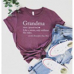 Grandma Definition Funny Mother's Day Shirt, Happy Mother's Day 2022, Vintage Shirt