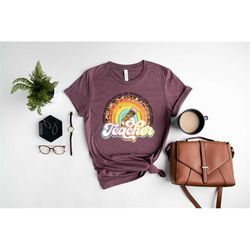 Teacher Rainbow Shirt, Teach Love Inspire, Inspirational Teacher Shirt, Teacher Life Shirt, Teacher Leopard Shirt, Gift